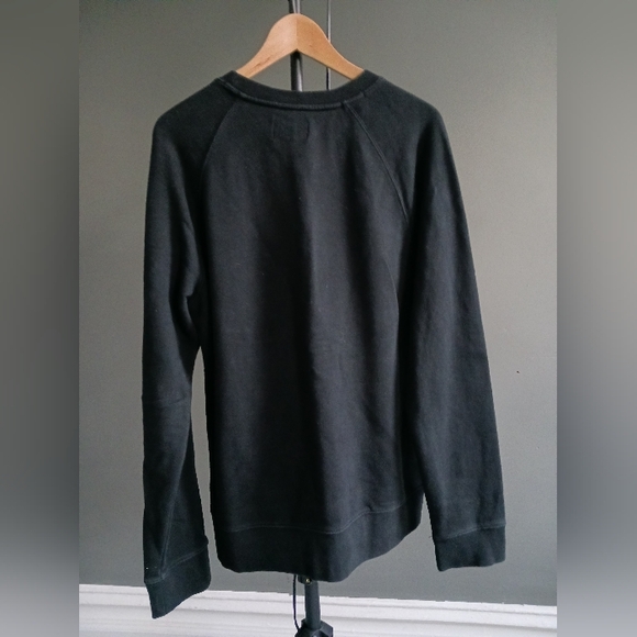 Club Monaco Black Sweatshirt Size L - Picture 2 of 4